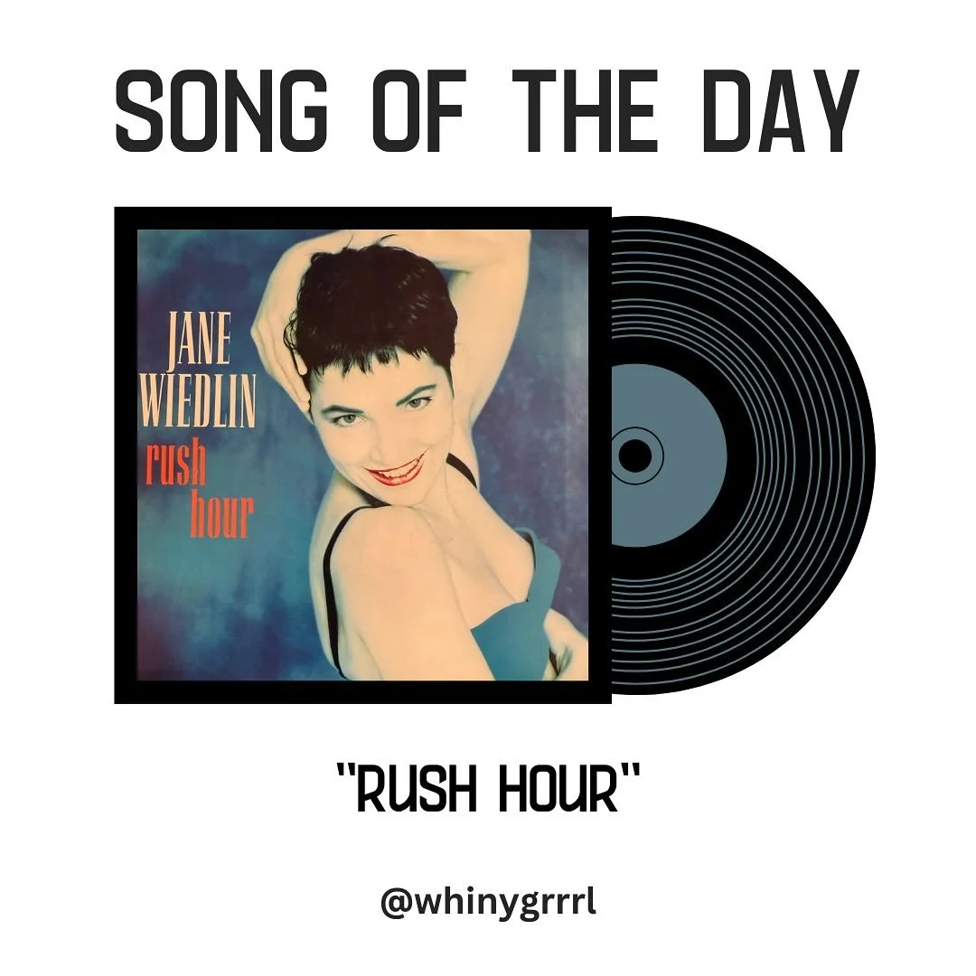 10-29-2025: &ldquo;Rush Hour&rdquo; by Jane Wiedlin:

80s bop that&rsquo;ll hopefully keep you company on a crowded bus/train/highway. This song reminds me of sneaking a kiss at a red light. It&rsquo;s sweet and mimics red flushing your cheeks. &ldqu