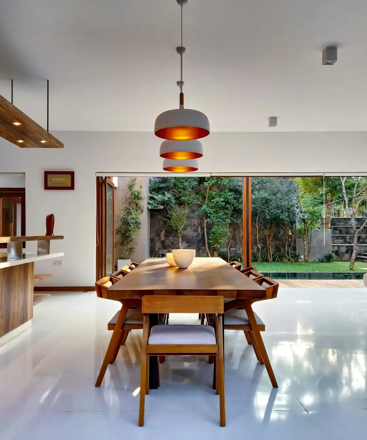 Modern lighting inside Northern Beaches road