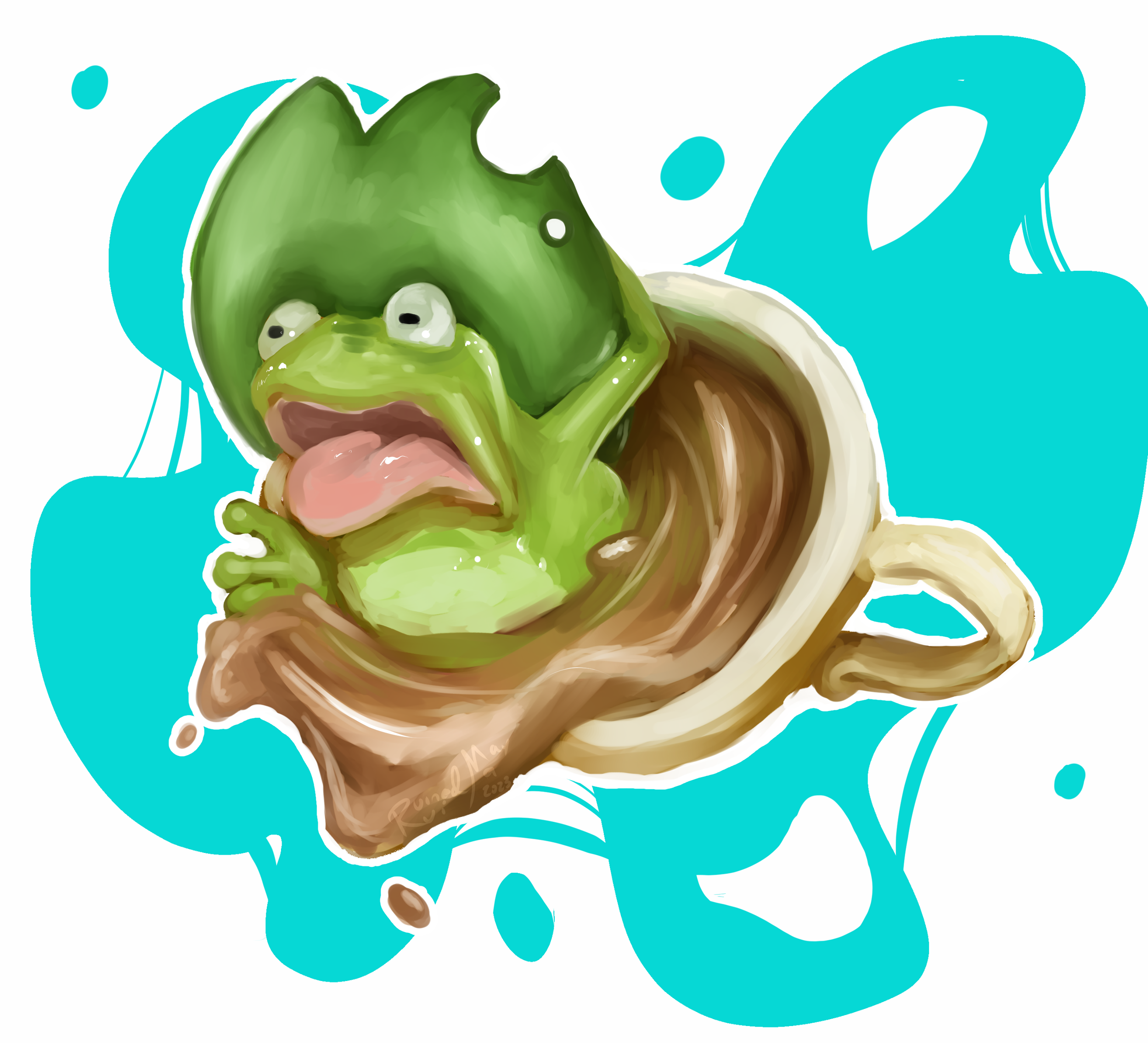 GREG!!!! 2023, digital painting