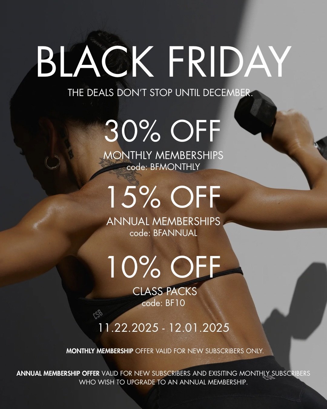 Missed out on our flash sale? Don&rsquo;t stress. Our extended Black Friday sale is live until December. 

Head to the link in our bio to shop 🫶🏼

#blackfridaysale