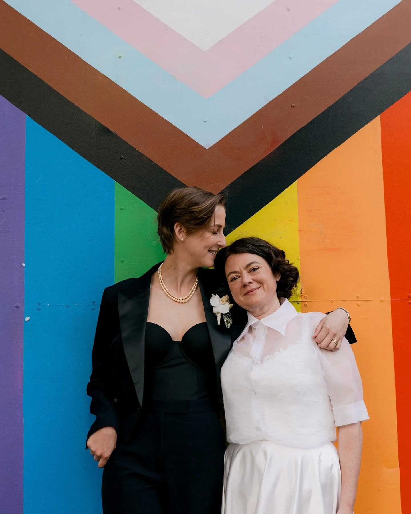 HEATHER + GREER 🌈 

I&rsquo;ve said it before, and I&rsquo;ll say it again; take me out for a drink and frolic before your ceremony and we&rsquo;re in for a great time. 

Heather and Greer decided to walk their local inner west neighbourhood streets