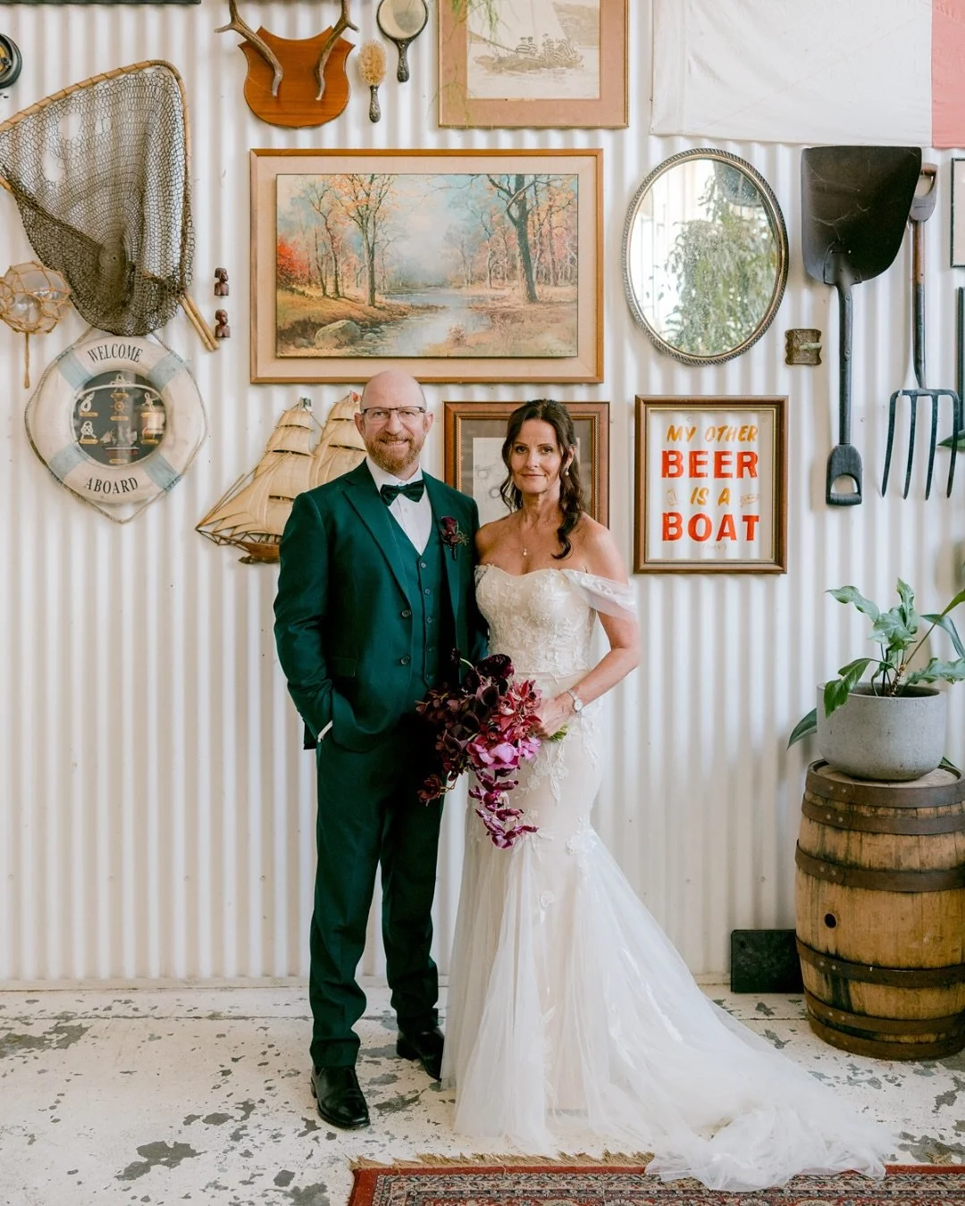 PAULINE + MARK ❤️&zwj;🔥

Dating in your 50s isn&rsquo;t easy. 

For Pauline, the dating pool wasn&rsquo;t looking great until one final scroll through the apps led her to Mark. Two lives, two families, a shared love of music, dancing and good beer&h