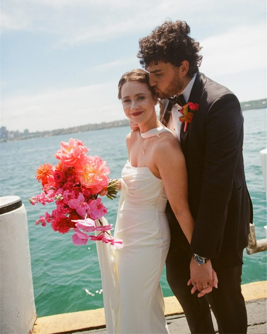 Bianca + Sam 🌸 My beautiful friends 🎞️ All shot on 35mm film 

Photographing two friends as they marry each other is such a quiet honour. The trust they place in you, the closeness of it all, the way it feels to be invited into something so intimat