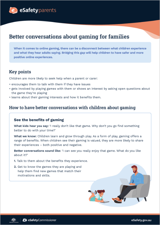 Better gaming conversations