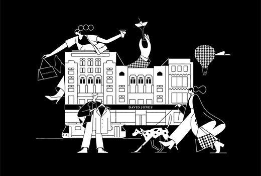 illustrated speech bubble