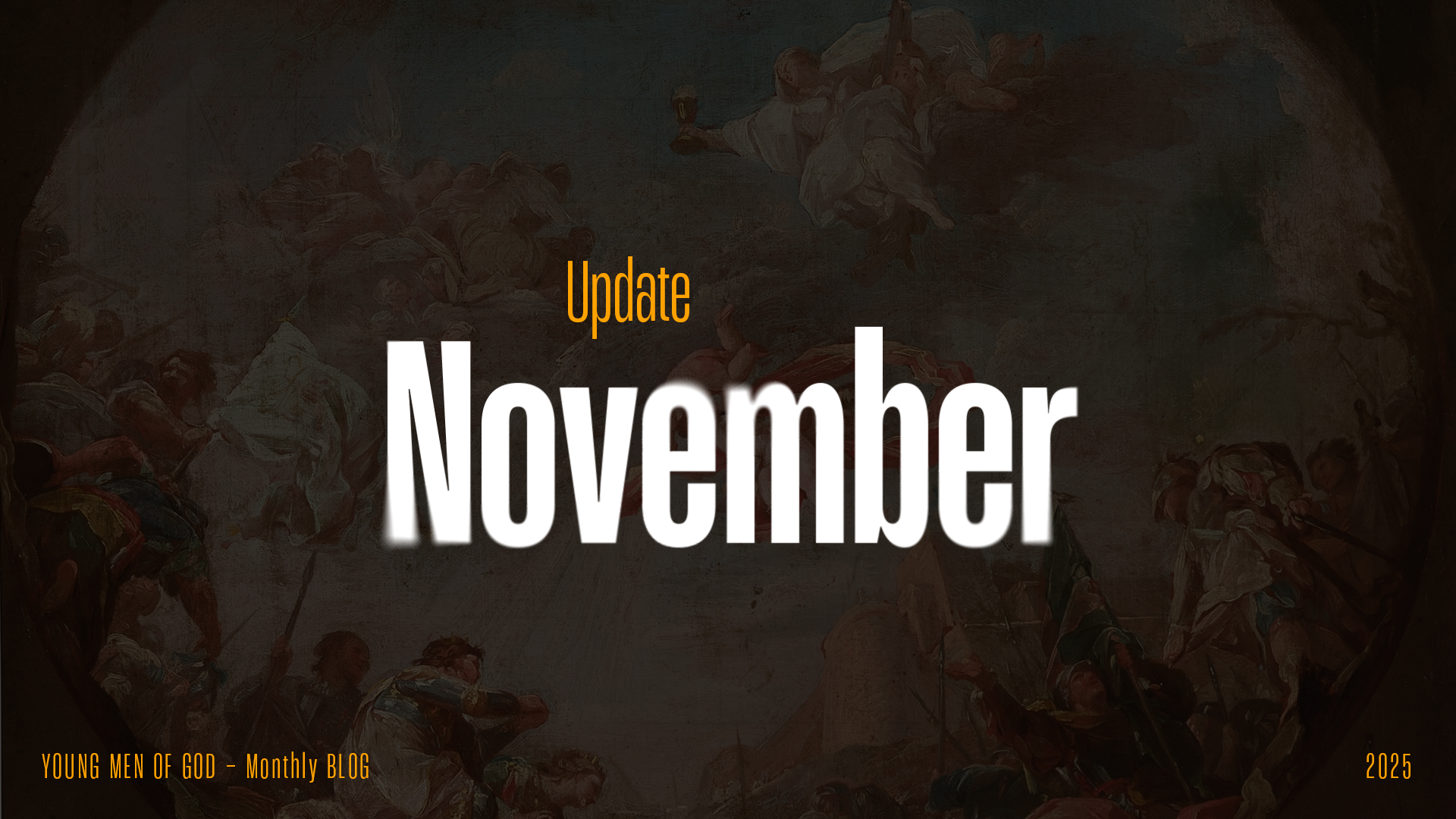 Love over lust - YMG November Update