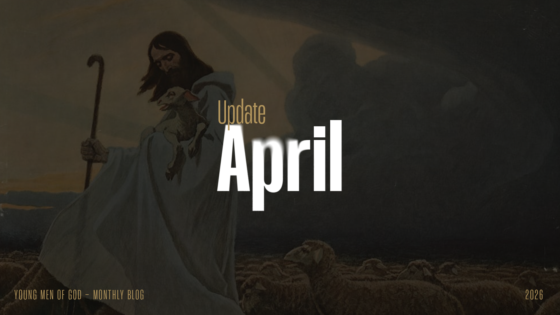 Be joy-filled - April Update