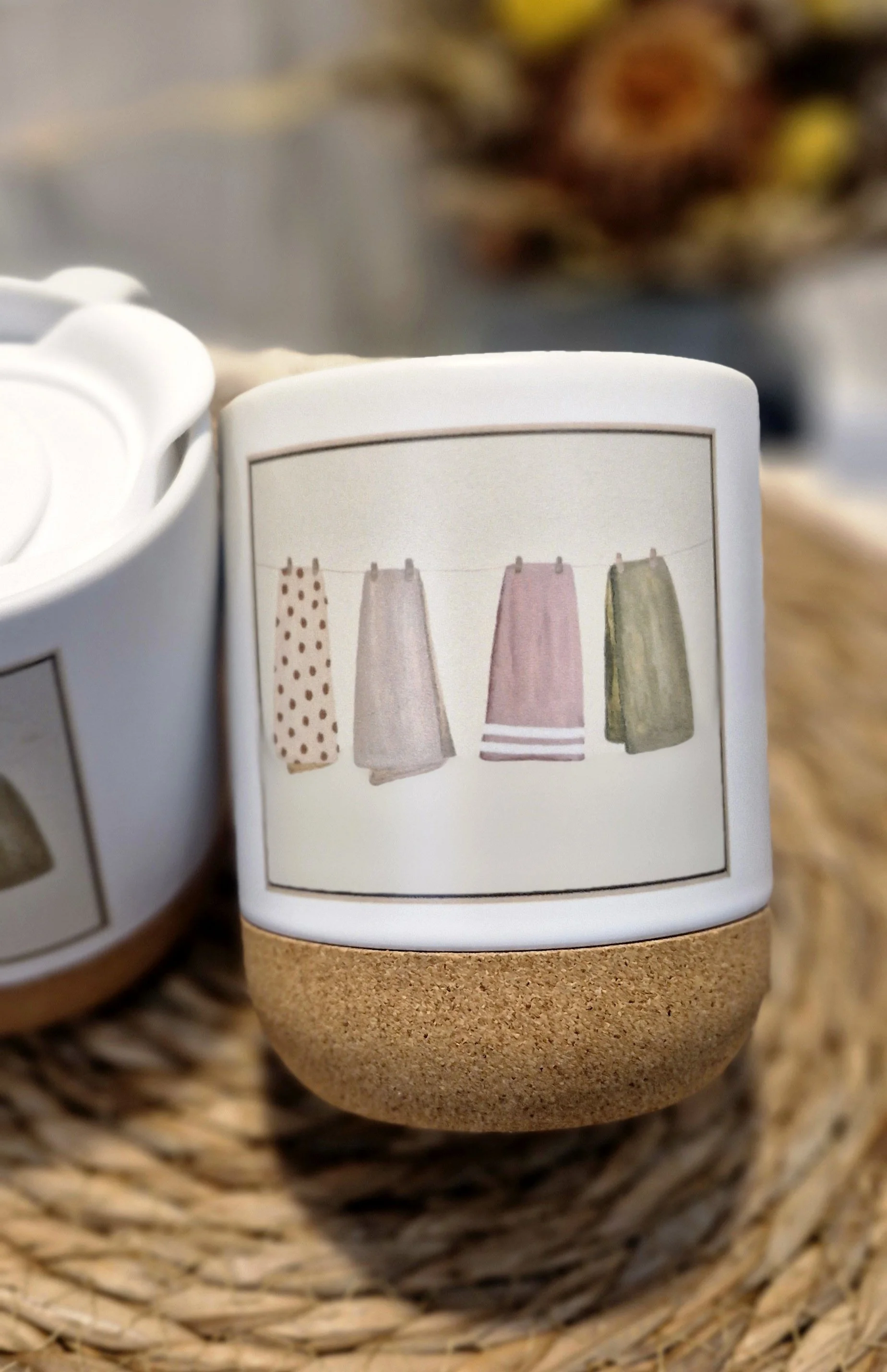 I Heart Tea Towels Ceramic Mug