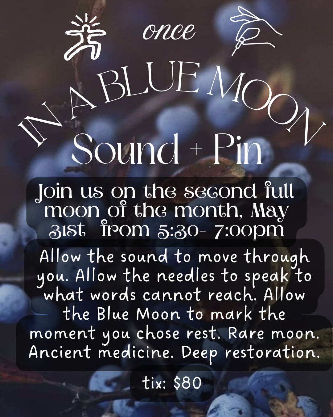 once in a Blue Moon Sound+Pin