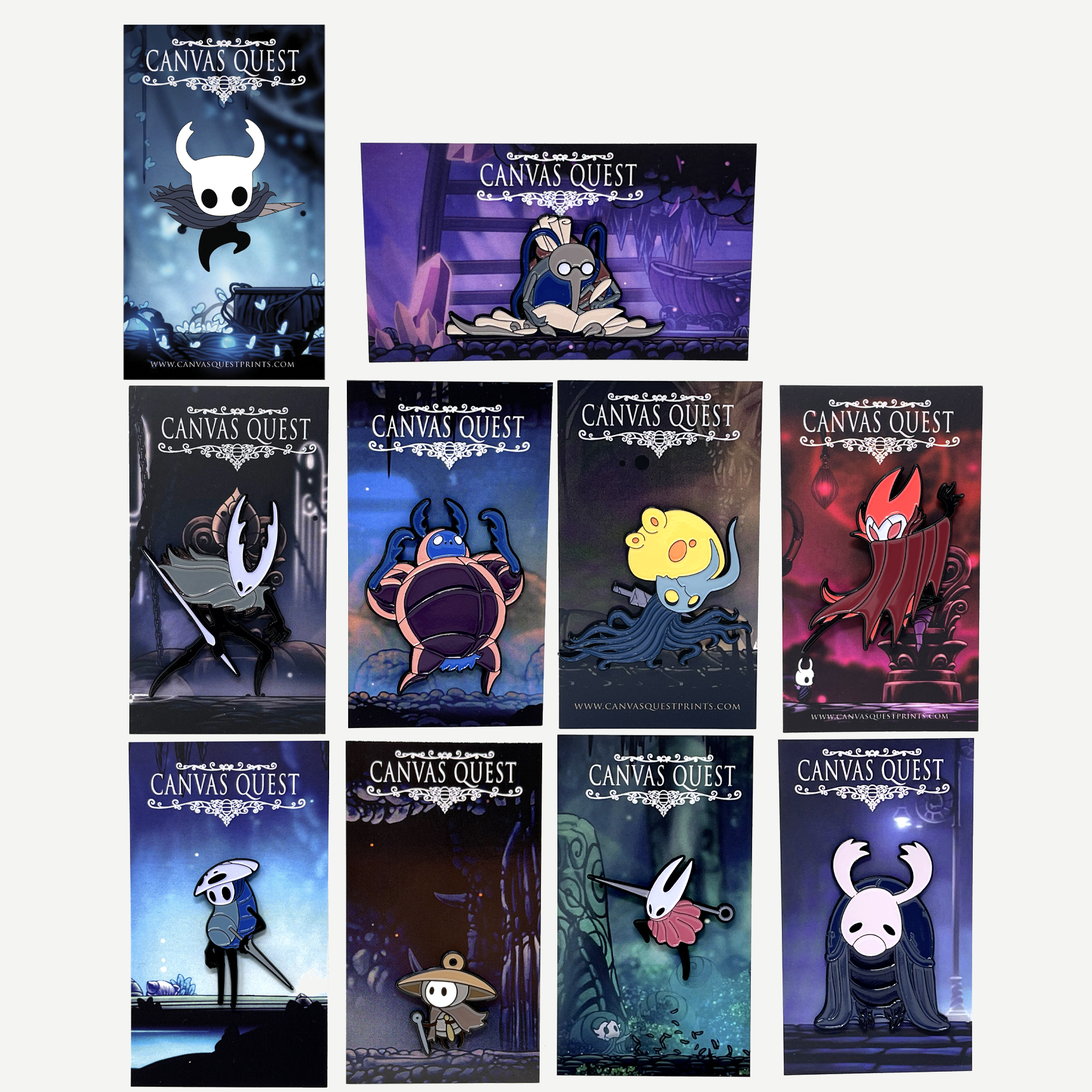 HK Pin Collection - 10 Pin Set