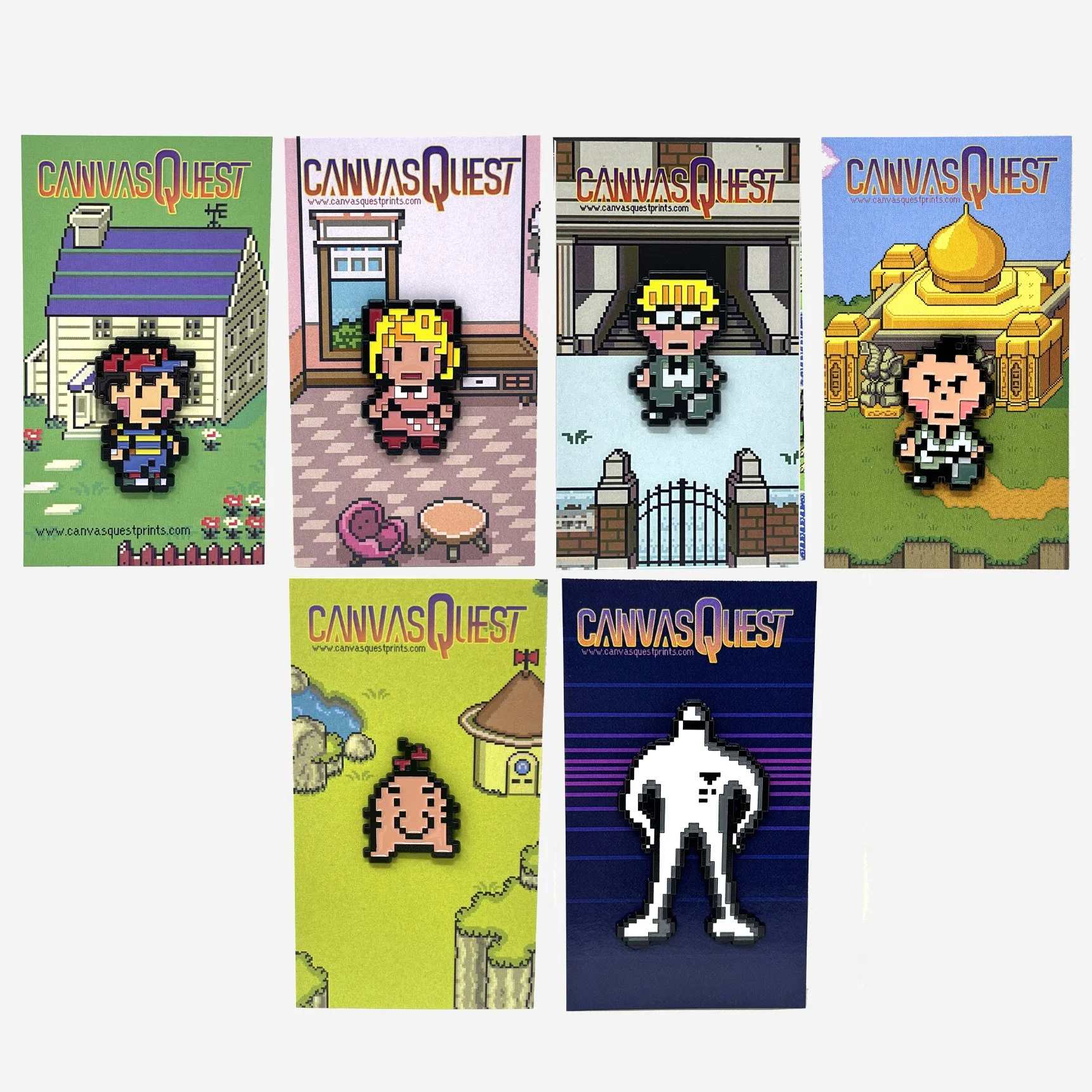 EB Pin Collection - 6 Pin Set