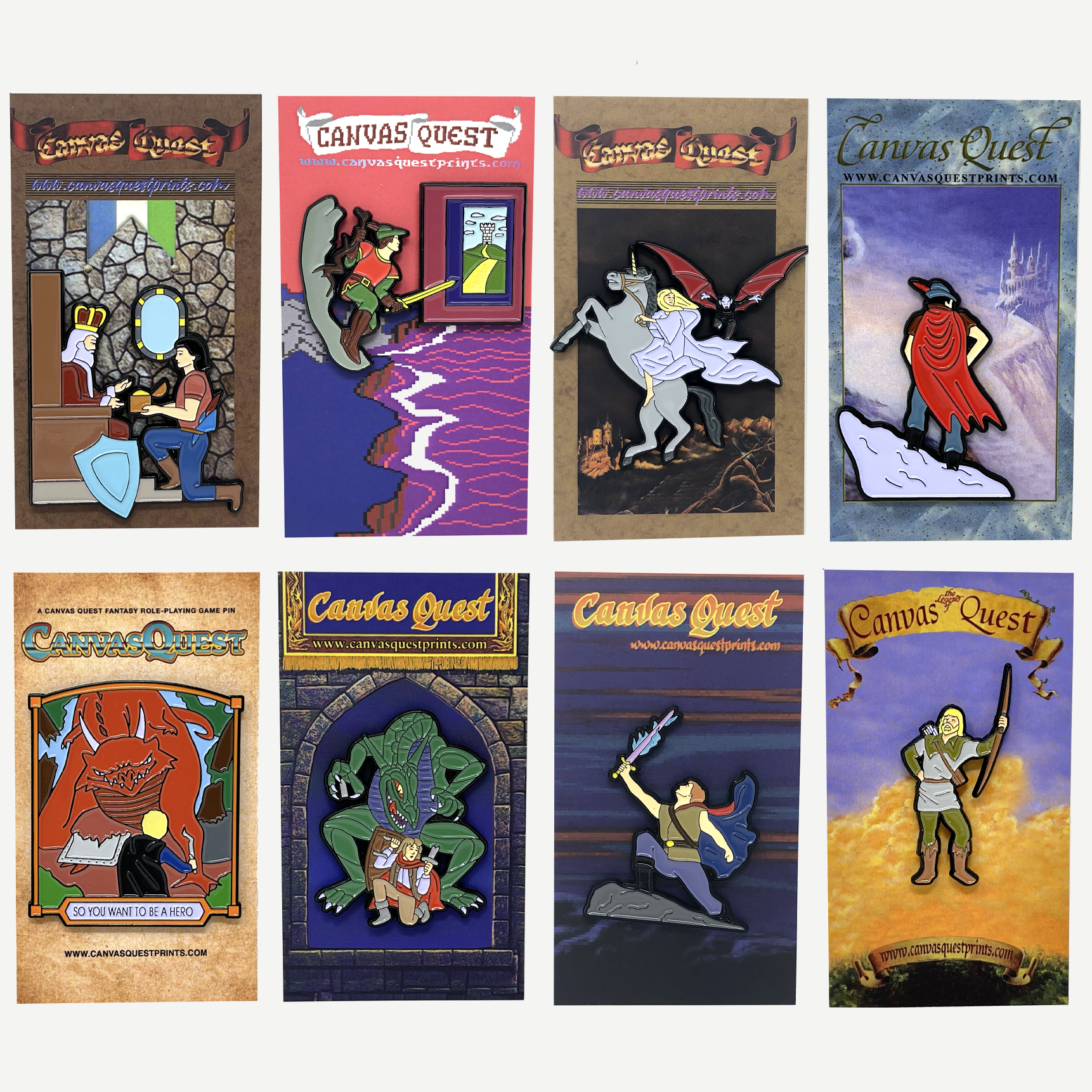 Sierra Big Box Pin Collection I - 8 Pin Set