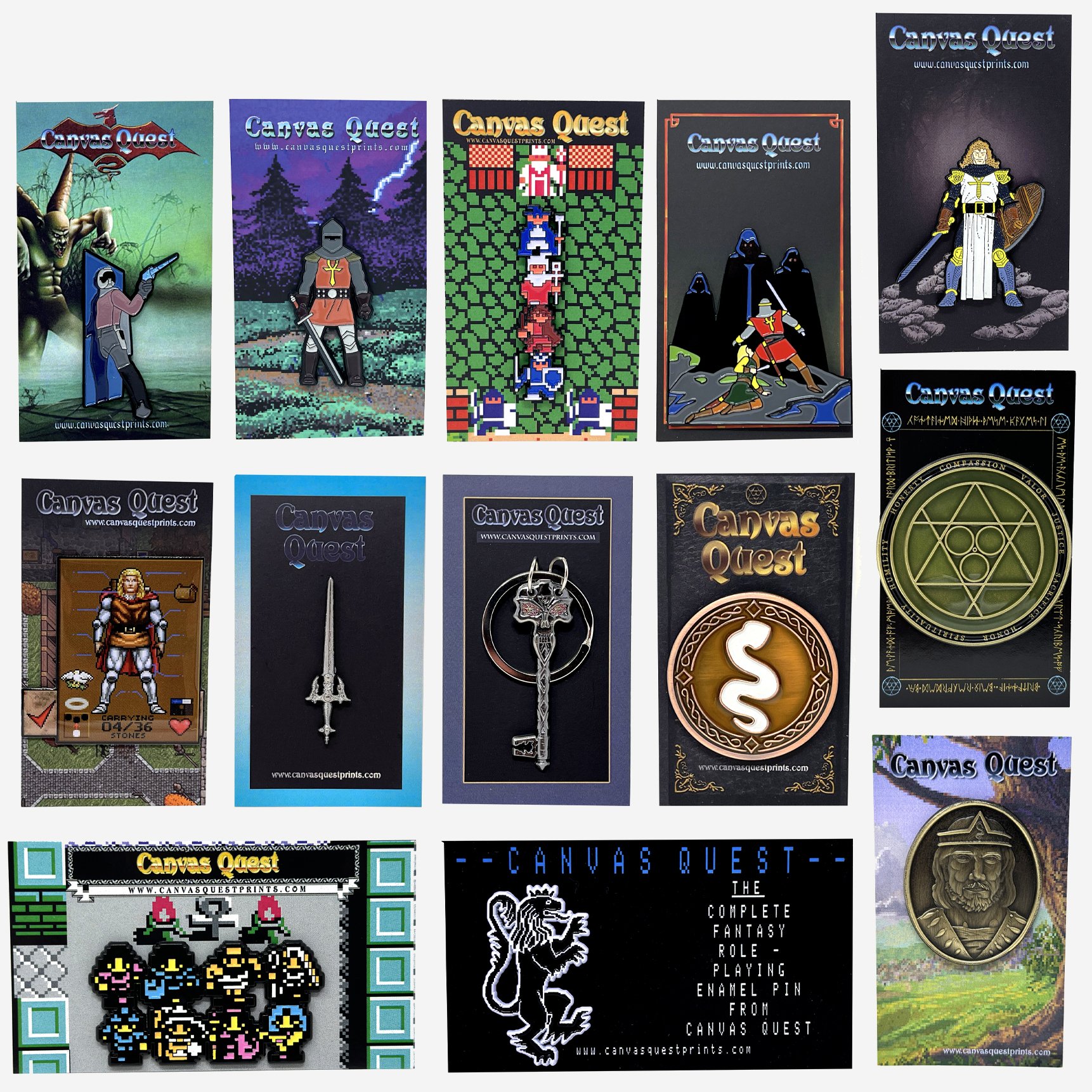 Ultma Pin Collection - 13 Pin Set