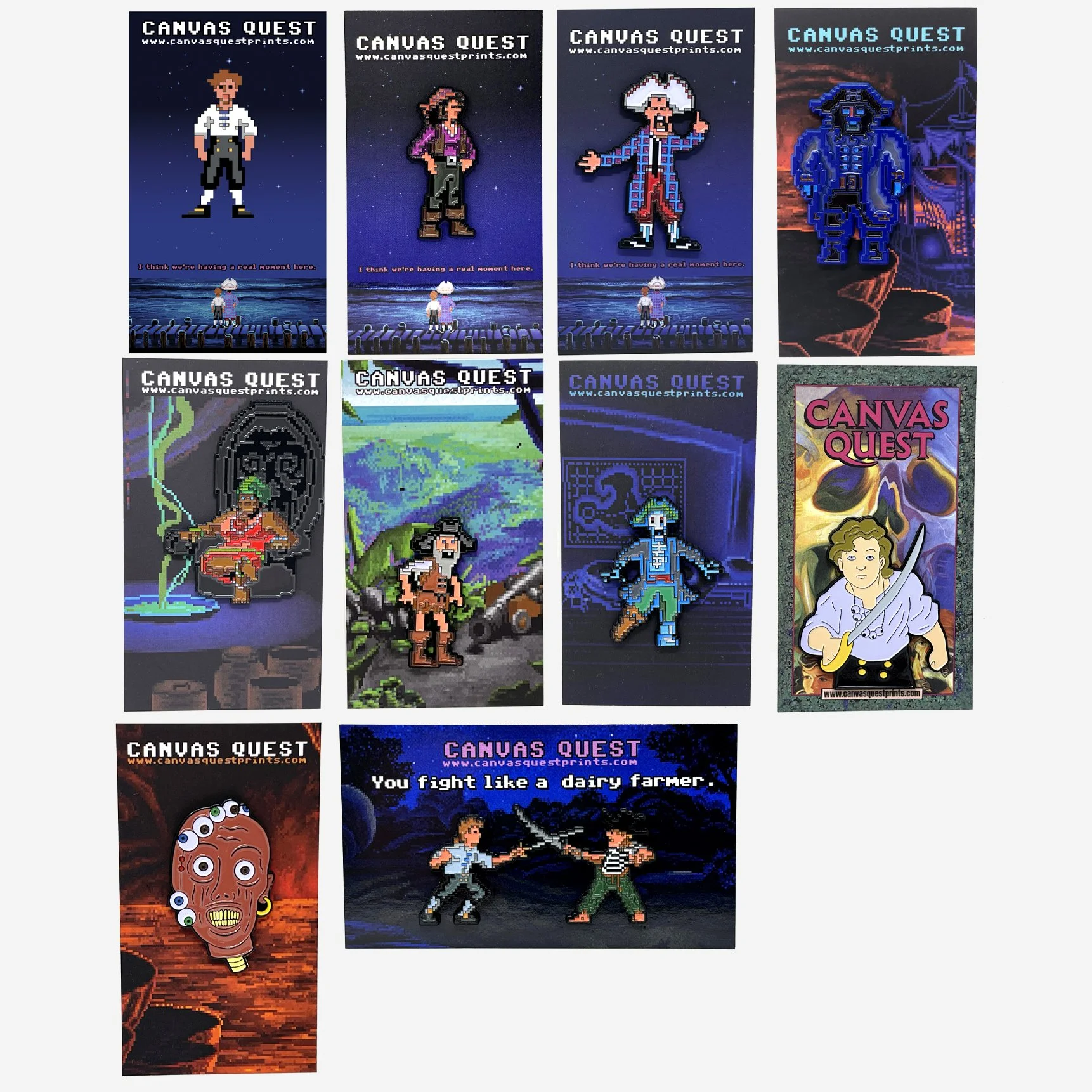 The Secret of MI Pin Collection - 10 Pin Set