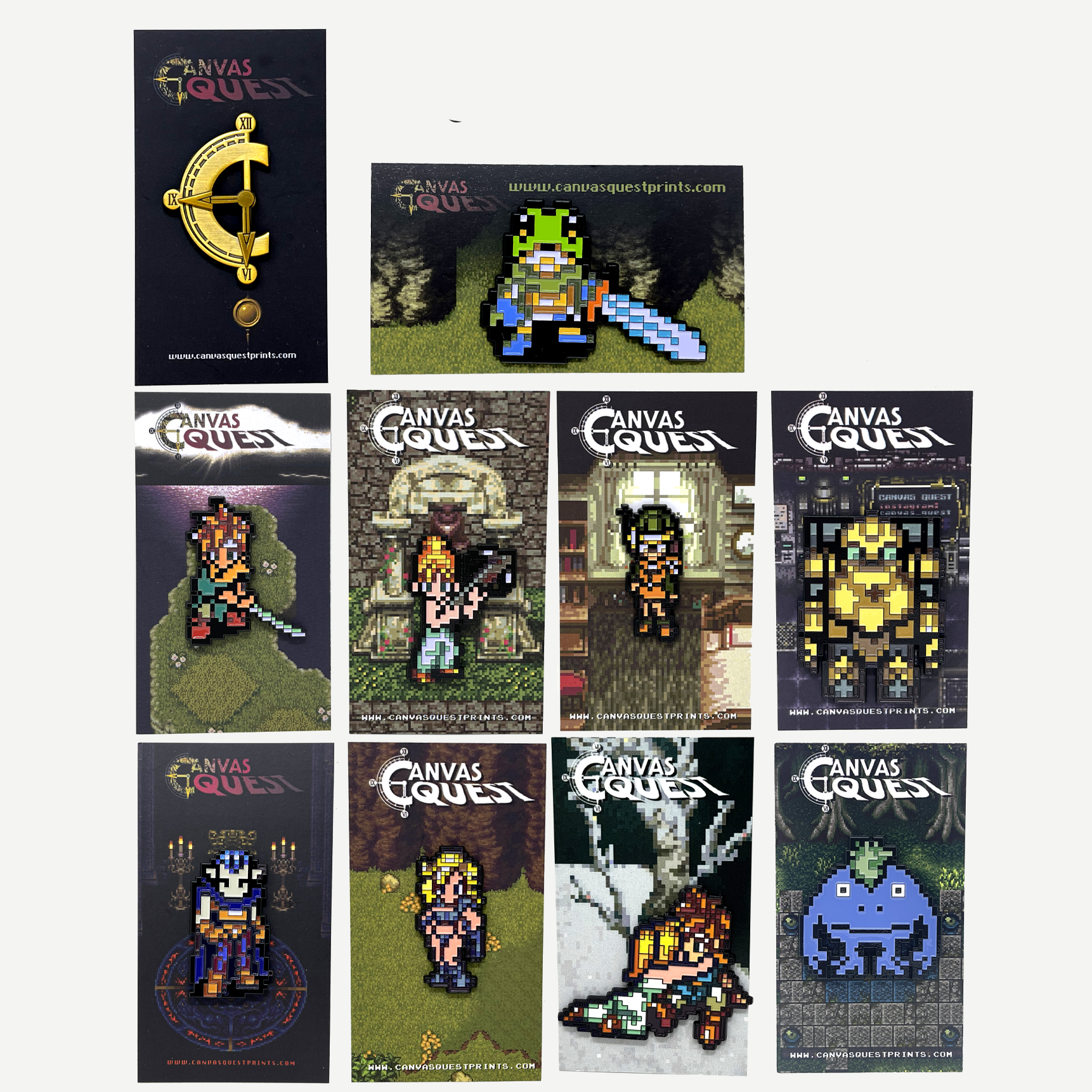 CT Pin Collection - 10 Pin Set