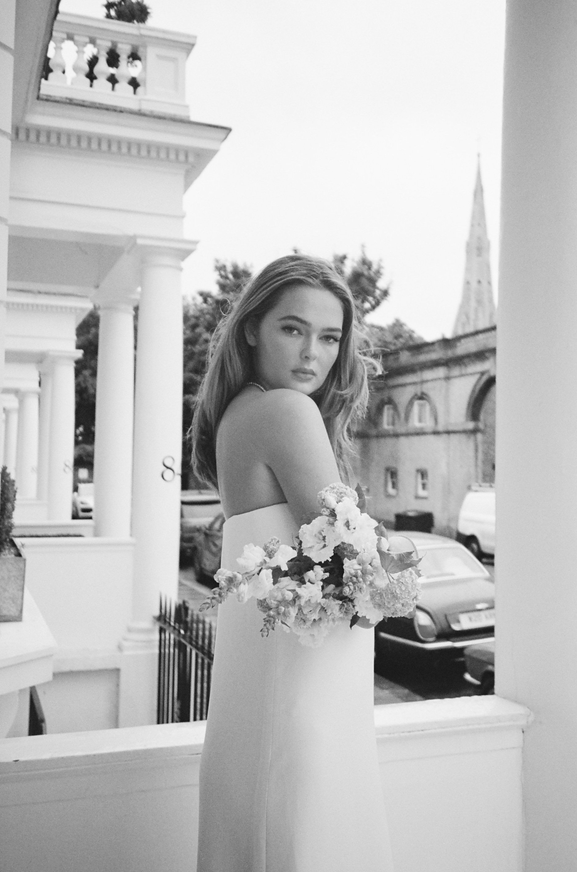 Love, Rain and Chic in London Styled Shoot - Bridal Styling