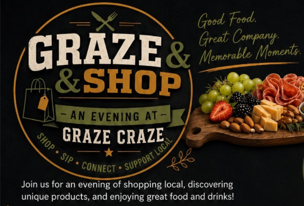 Graze & Shop Second Fridays