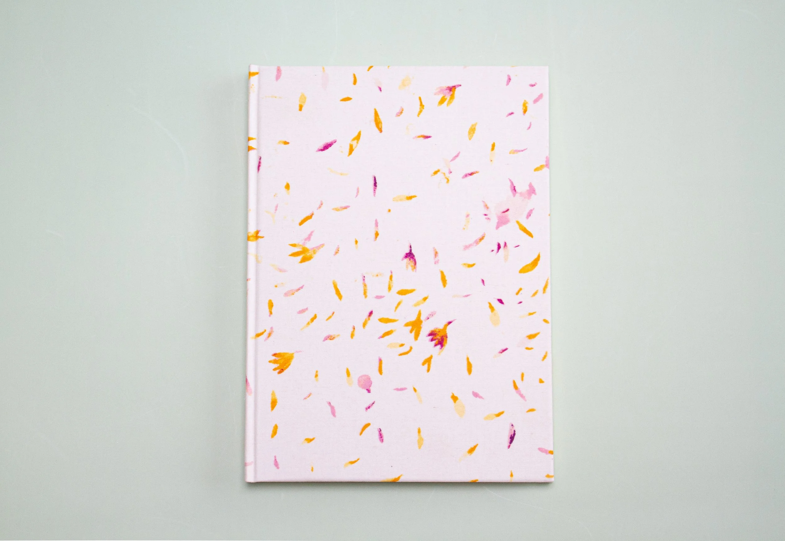 Cuaderno artesanal con tela Nani Iro Mercy