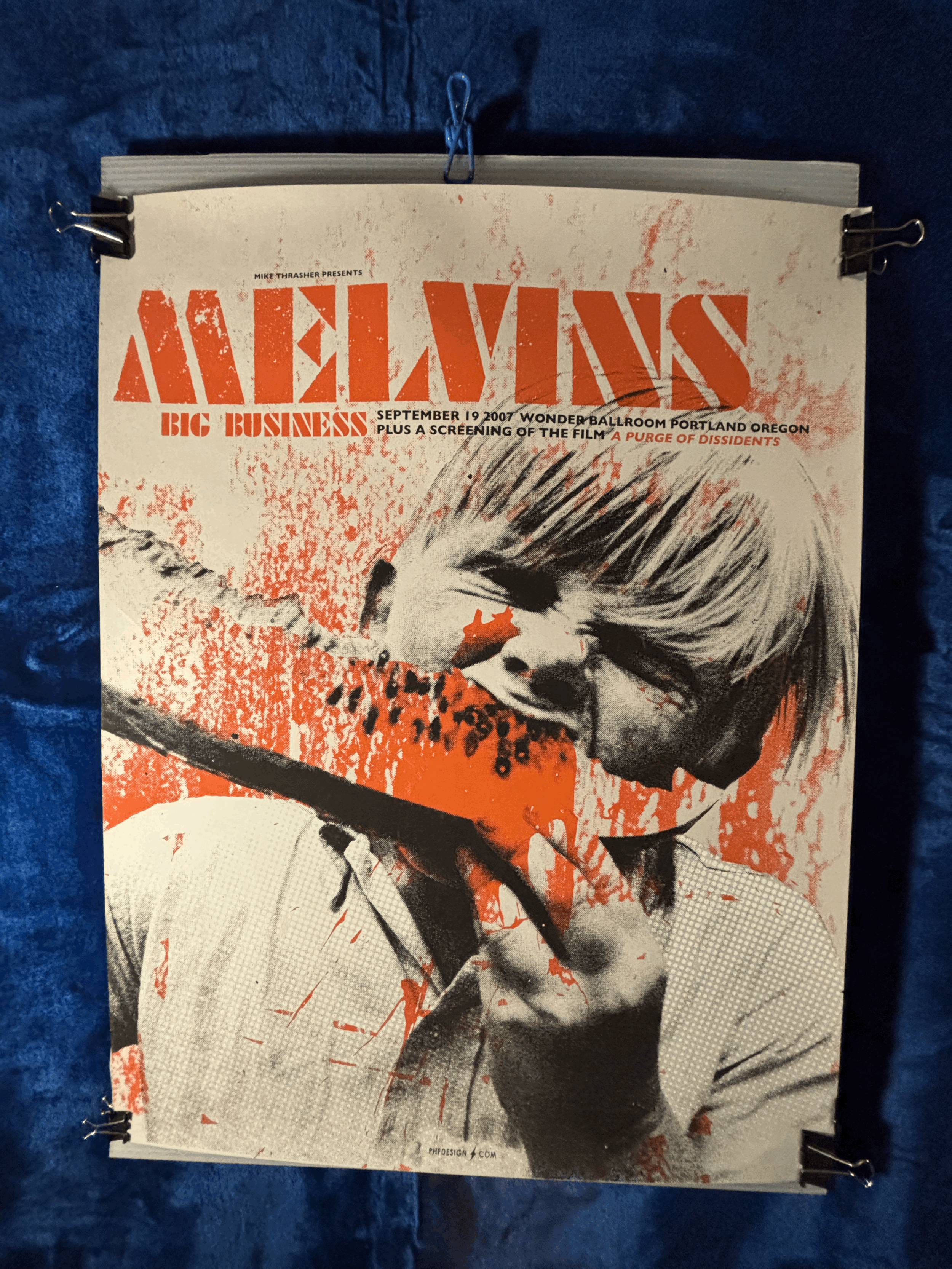 18x24 Melvin’s Concert Poster Original Print