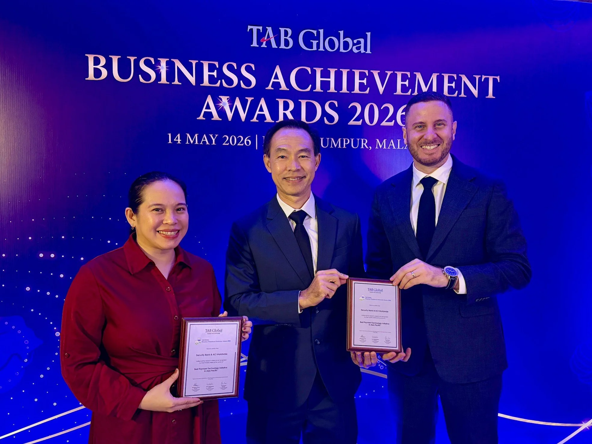 ACI Worldwide and Security Bank Philippines Recognized for Payments Modernization Initiative