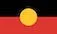 Aborignal flag symbolising allie