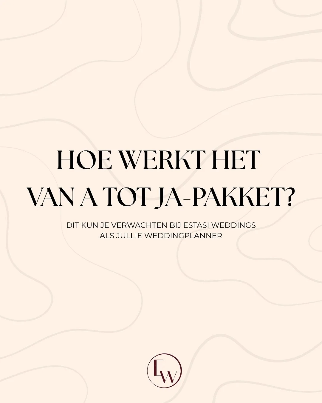 Alles over het &lsquo;Van A tot JA-pakket&rsquo; ✨💍

In dit pakket is het echt mijn doel om jullie zoveel mogelijk te ontzorgen en met heel veel plezier jullie bruiloft samen te plannen! 

Denk je nu: &ldquo;Ja, dit hebben wij echt nodig!&rdquo; 

S