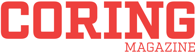 Coring Magazine Logo Red PNG Transparent background
