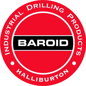 Baroid Industrial Drilling Products Halliburton Logotype red
