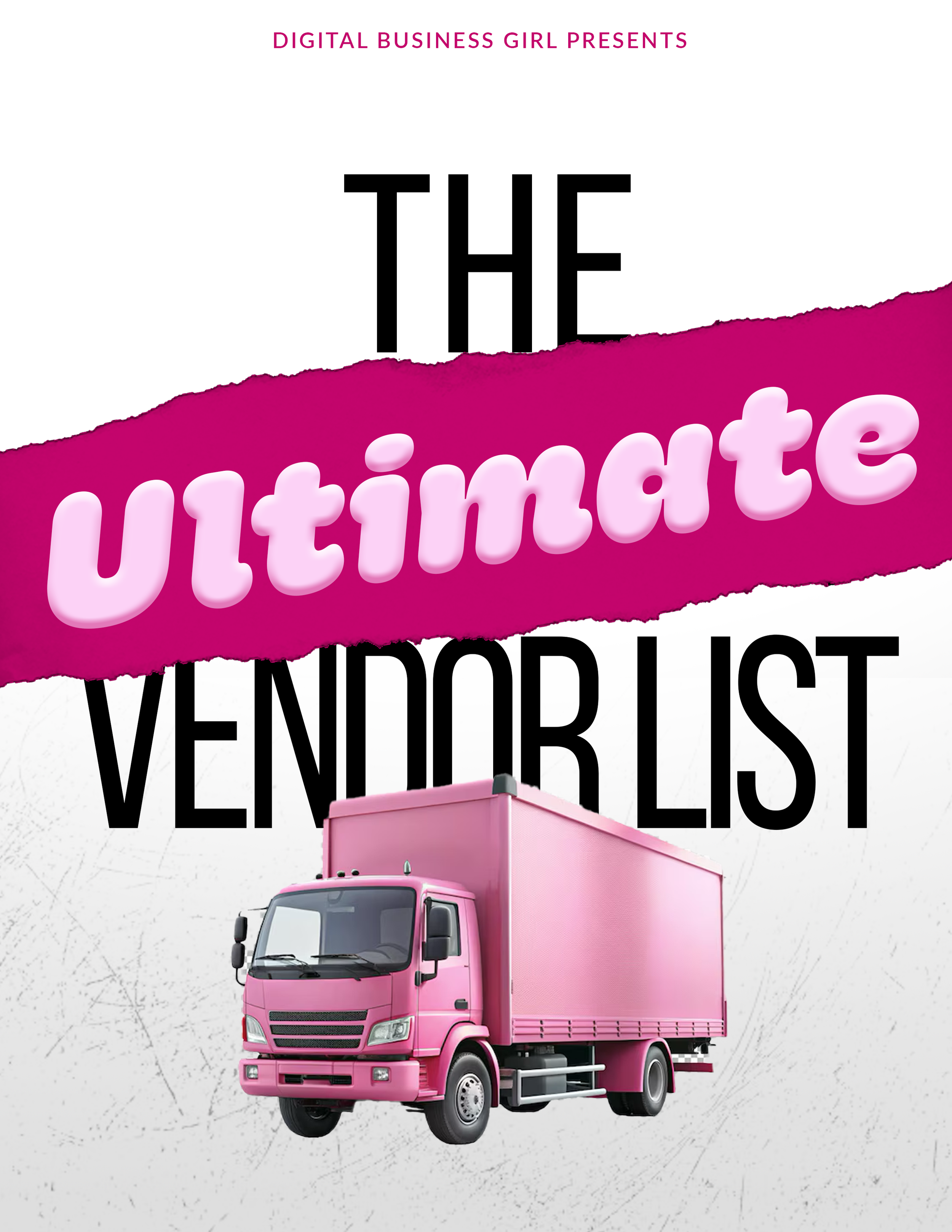 The Ultimate Vendor List