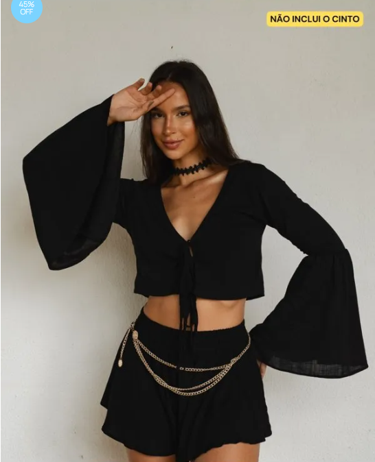 Orla Black | Blouse