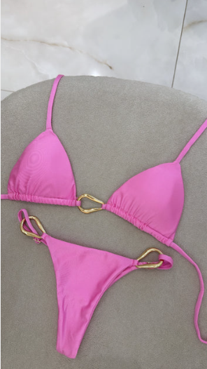Waves Pink | Bikini Set