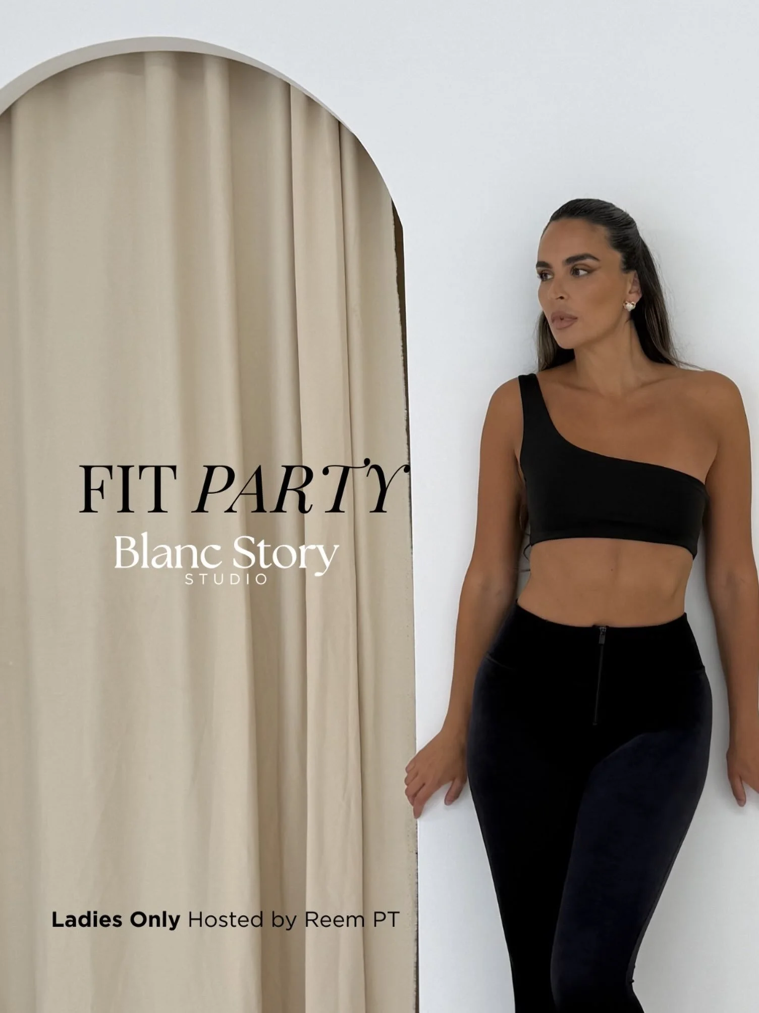 FIT PARTY is coming to Blanc Story Studio. ✨

A ladies-only session to move, sweat, and feel good together hosted by @reemfitness_ in a space made just for you.

📅 Sunday 9th August
🕖 7pm &ndash; 9pm
💷 &pound;15
📍 Blanc Story Studio
👯&zwj;♀️ Lad