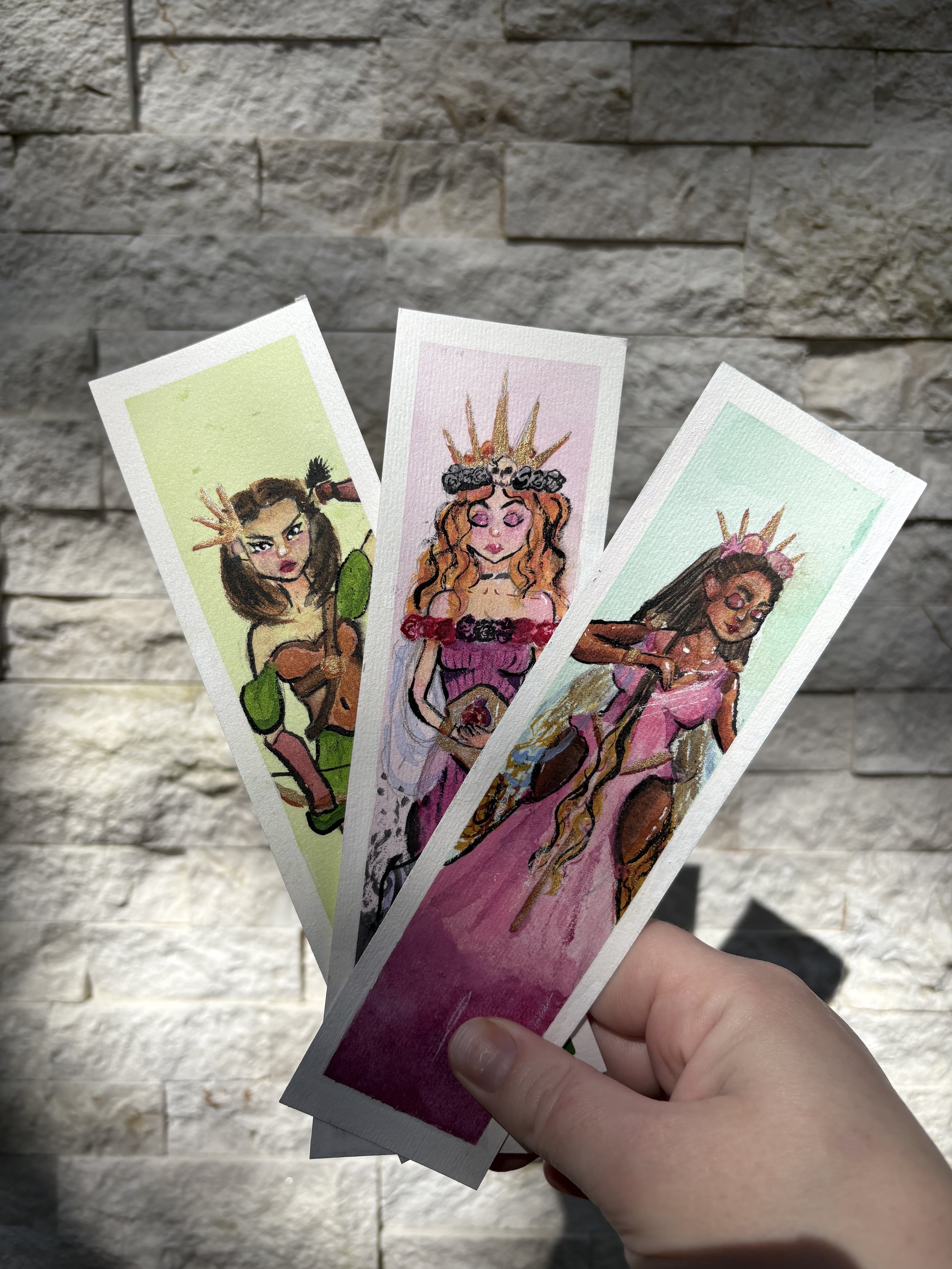 Greek Goddesses Bookmarks