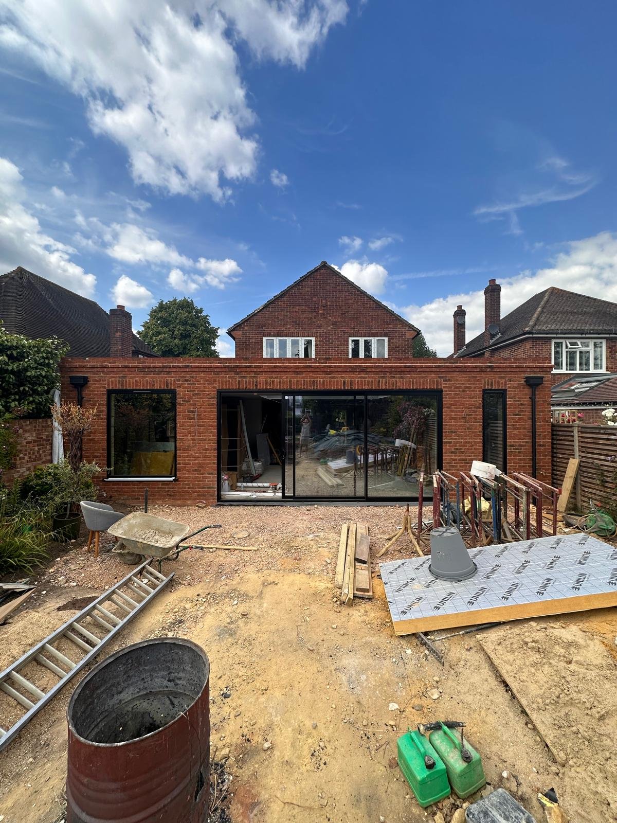 Contemporary Residential Wrap-Around Extension