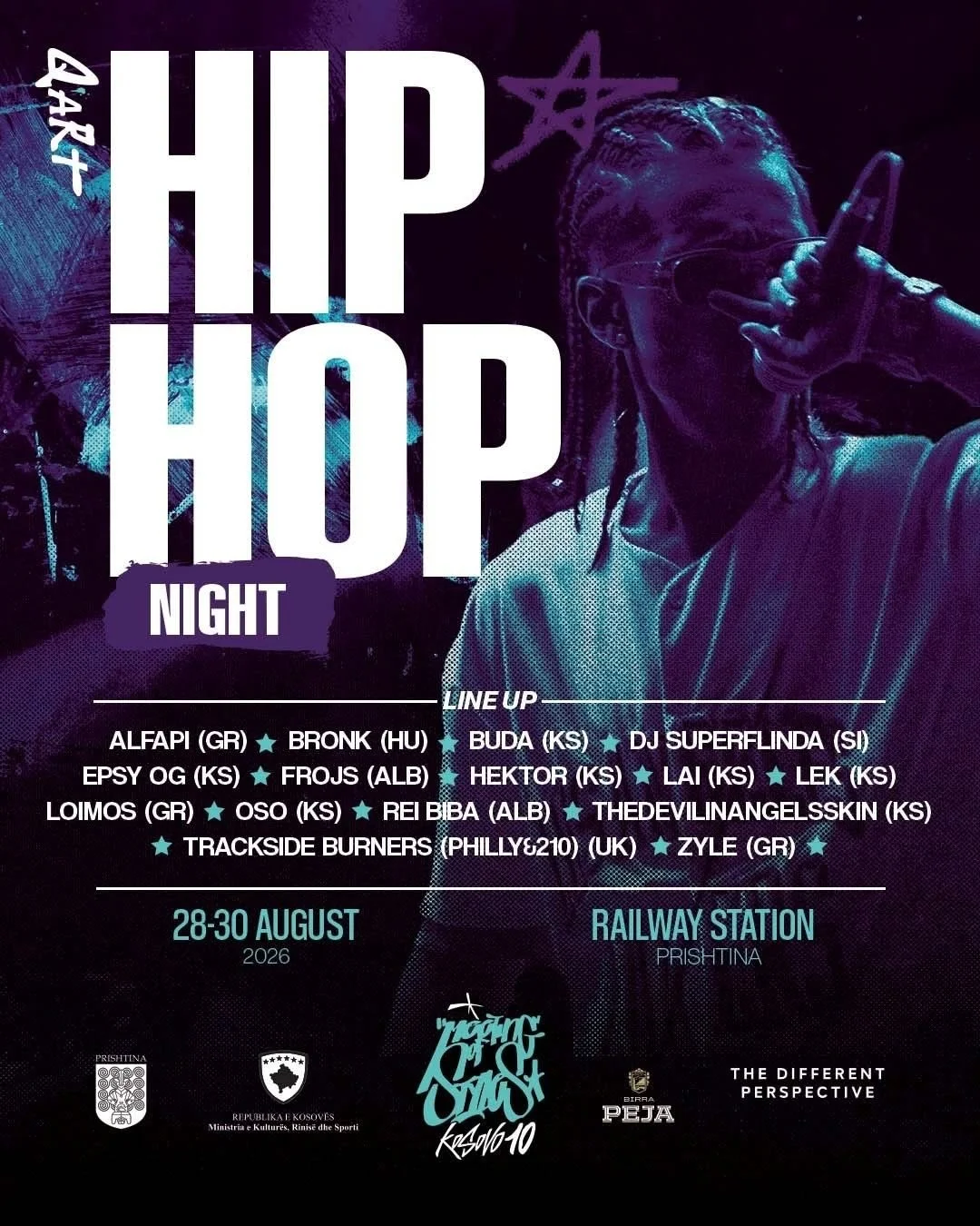See you all soon at Meeting of Styles Kosovo!

#moskosovo #hiphop #hiphoplife #femaledj #hiphopfestival