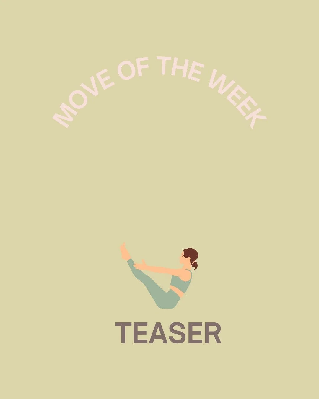 Move of the week: Teaser✨

Mir baue die Uebig mit mehrere Schritt uf. 
Als erstes duesch du dini Schultere senke, di Kinn ahzieh und dich langsam ufrolle, wenn du obe bisch wird di Rucke grad.
Nach e paar Wiederholige duesch du dini Bei langsam strec