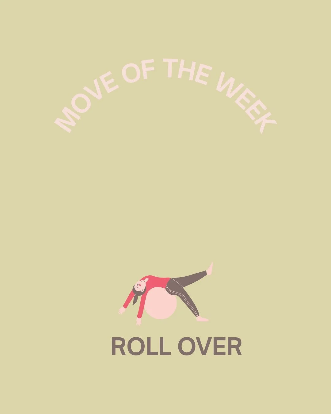 Move of the week: Roll over👀

Usf&uuml;hrig:
Dini Fuess g&ouml;hn e st&uuml;ckli usenand, denne ziehsch du dich us dim Buche ufe und bringsch d Bei hinter di Kopf🤓
D&ouml;rt duesch dini Bei wieder schliesse und kunnsch Wirbel um Wirbel zruck uf d M