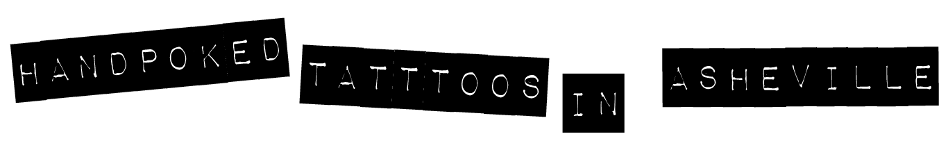 handpoked tattoos in Asheville