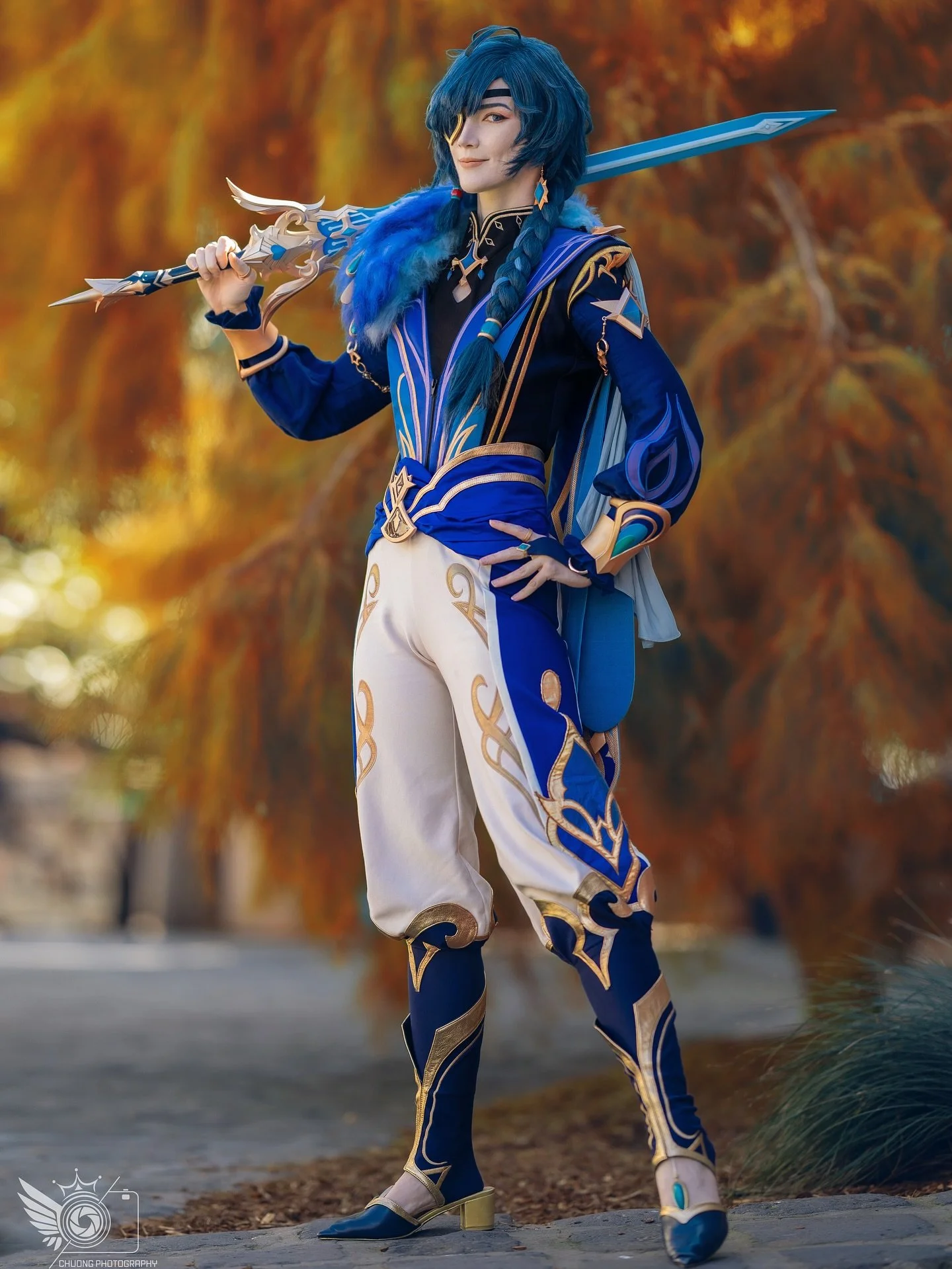 Some quick photos at @animagaexpo !

Kaeya : @vyecos 
Photographer : @chuong_photography 

#kaeya #kaeyacosplay #genshinimpact #genshincosplay