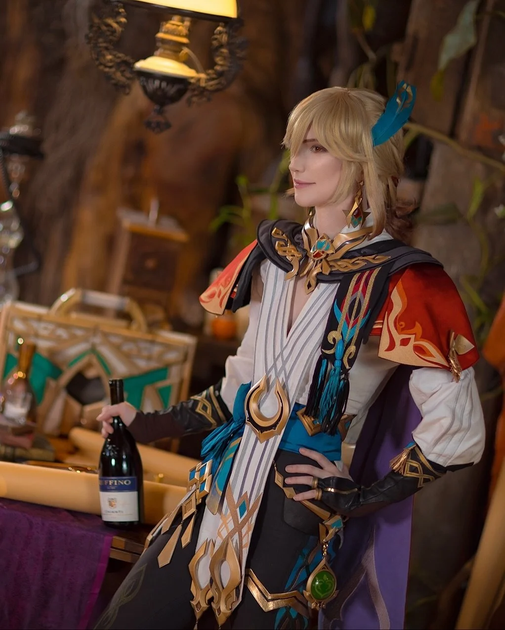 Kaveh and Alhaitham in the current event have me like 😩❤️

Kaveh : @vyecos 
Photographer : @studiotsutsu 

#kaveh #kavehcosplay #genshincosplay #genshinimpact