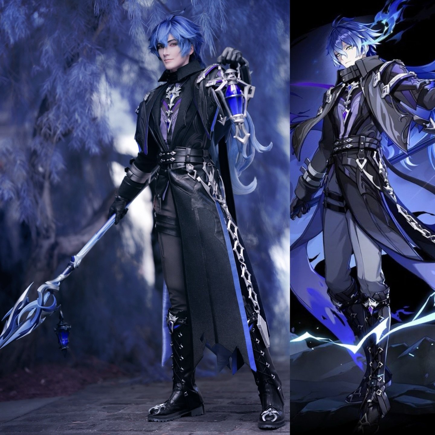 Cosplay vs character

Invest the majority of your time in pattern drafting, dyeing, and creating the right understructures. It is worth it 🙌

Flins : @vyecos 
Photographer : @chuong_photography 

#flins #flinscosplay #genshinimpact #genshincosplay #