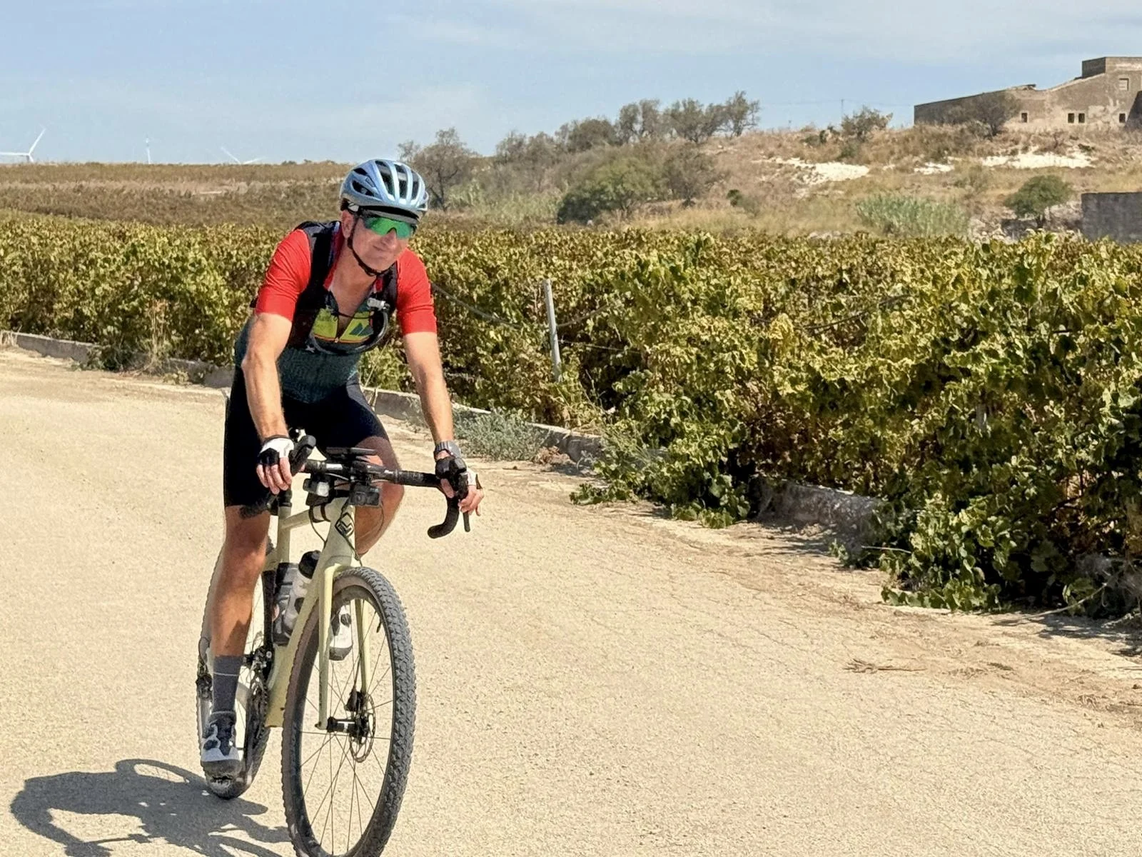 Gravel Riding Through the Wind Farms