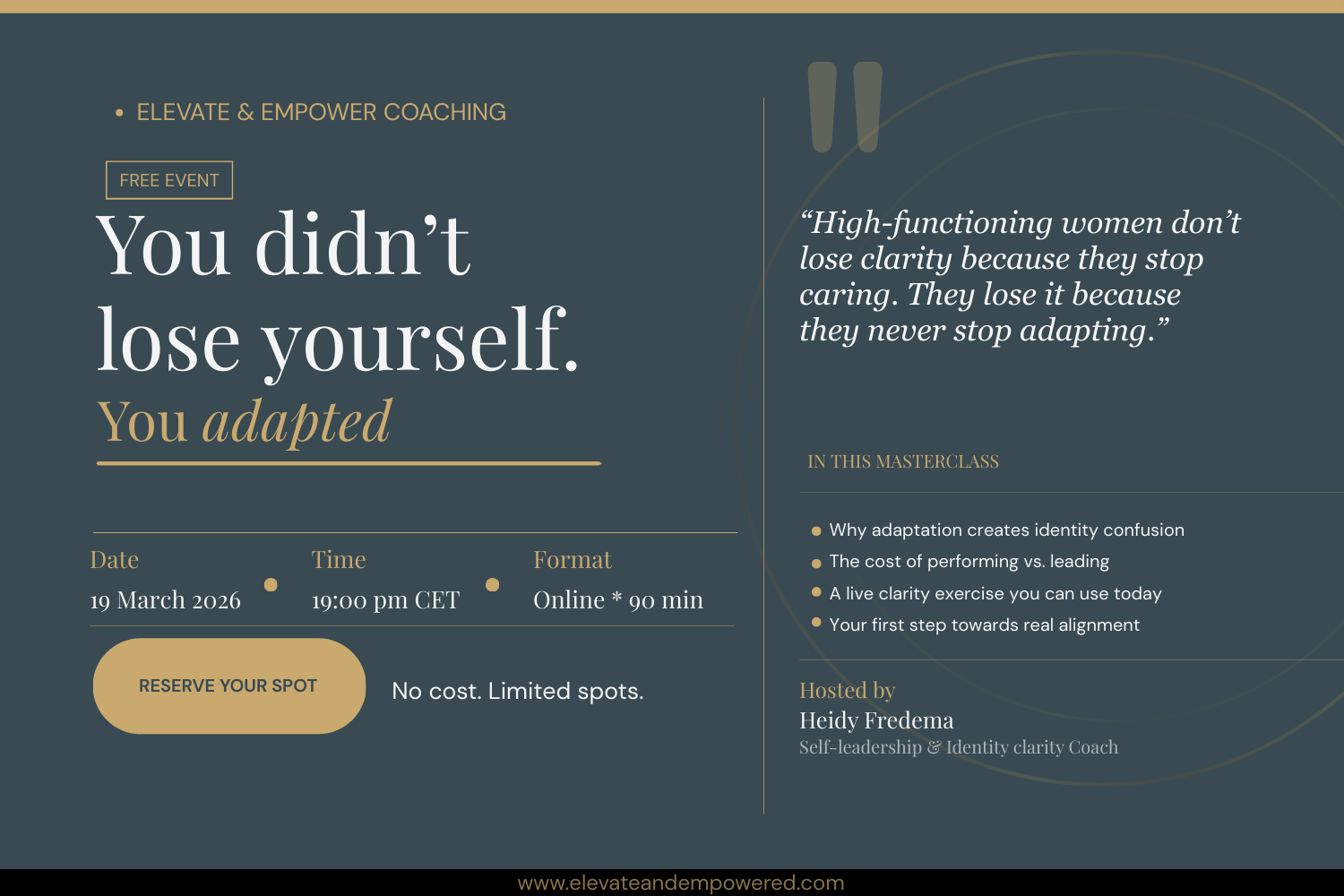 The Clarity Reset Masterclass