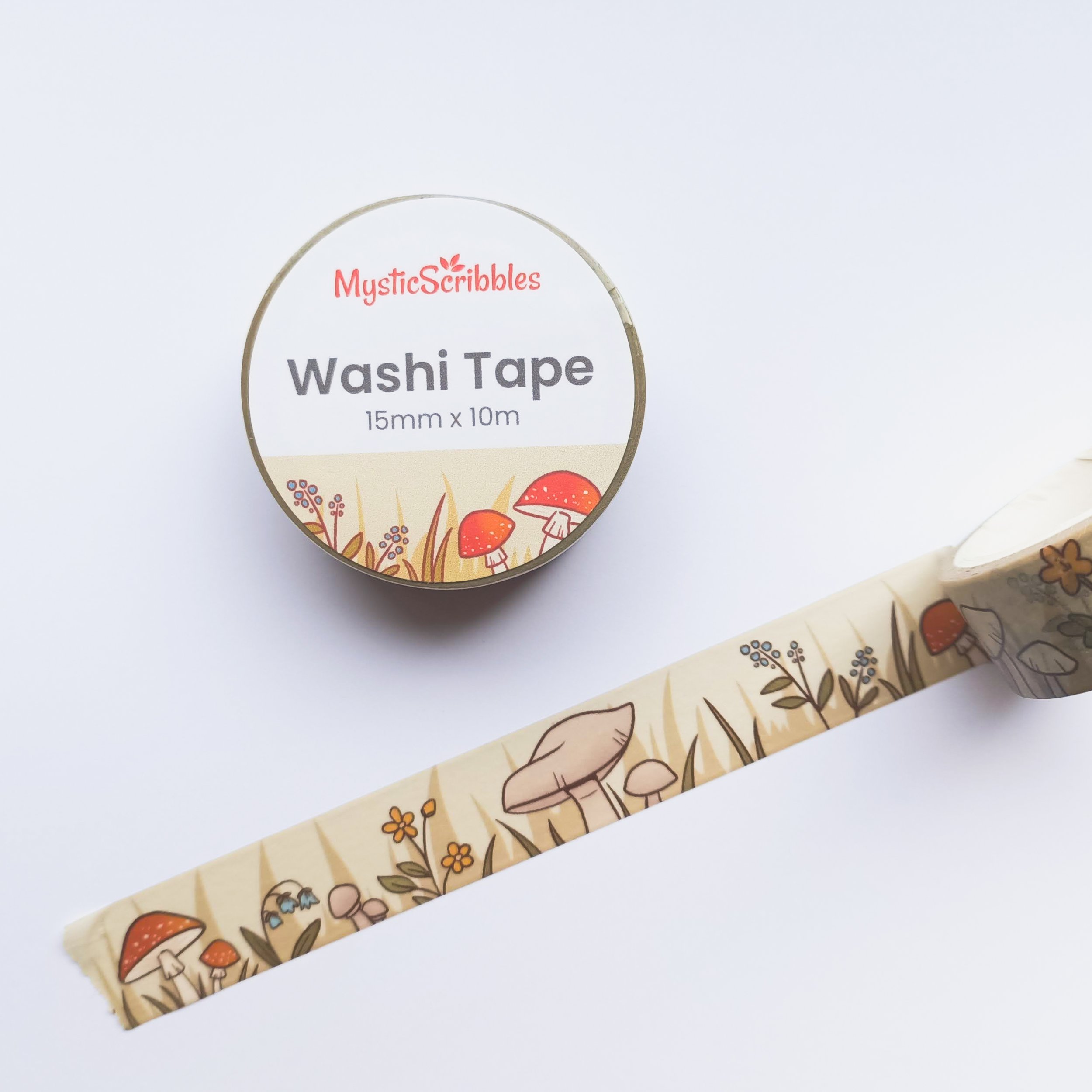 Mushroom Washi tape