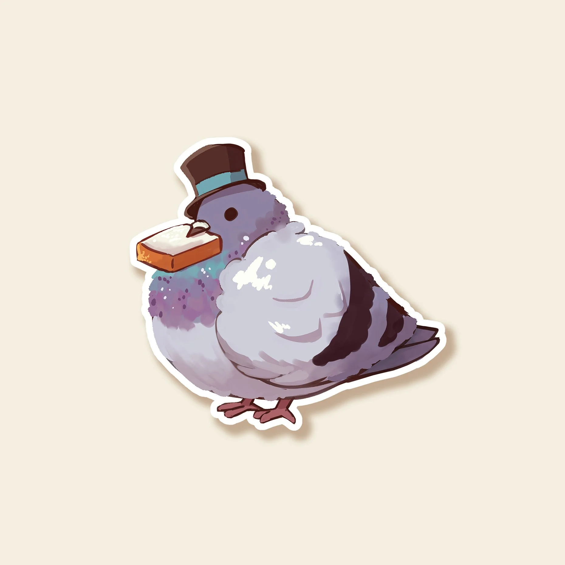 Fancy Pigeon - Sticker