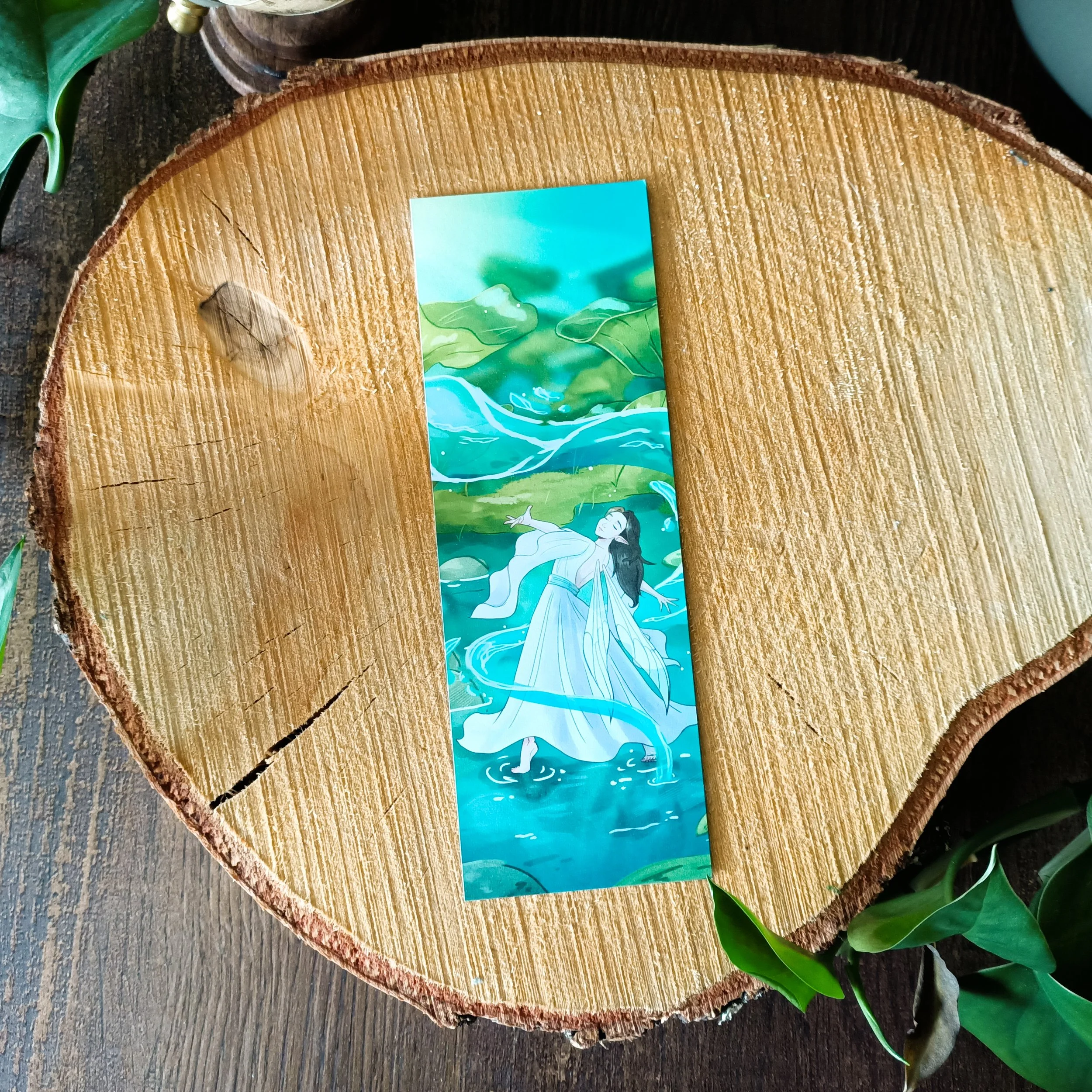 Water Fairy Bookmark