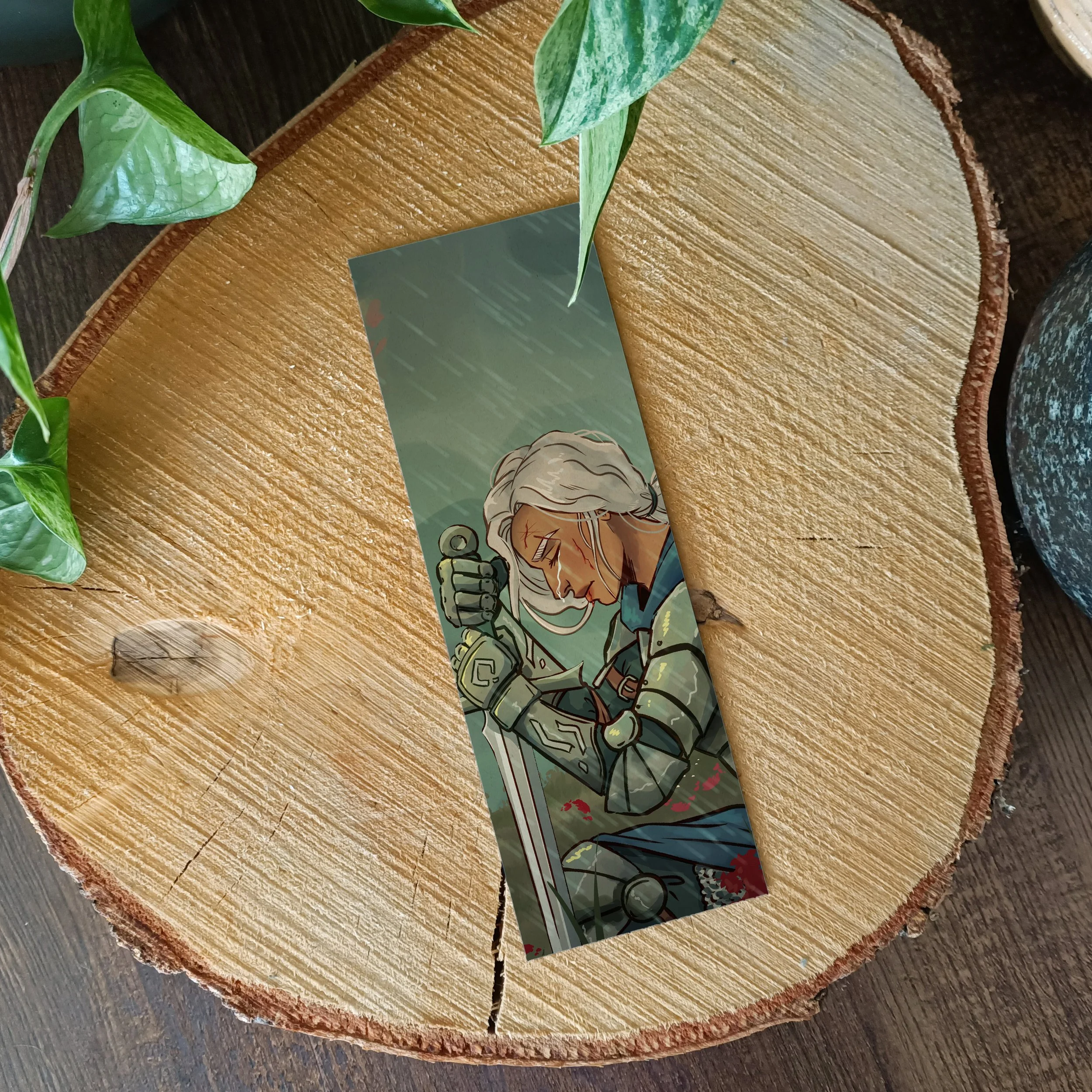 Lady Knight Bookmark