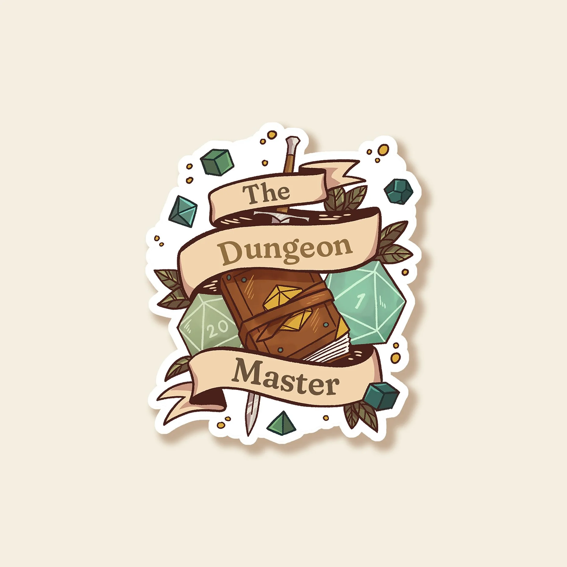 The Dungeon Master - Sticker