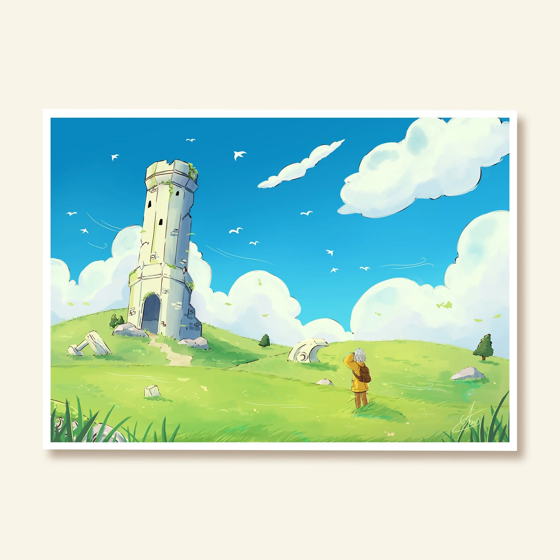 Photography Girl II - Art print