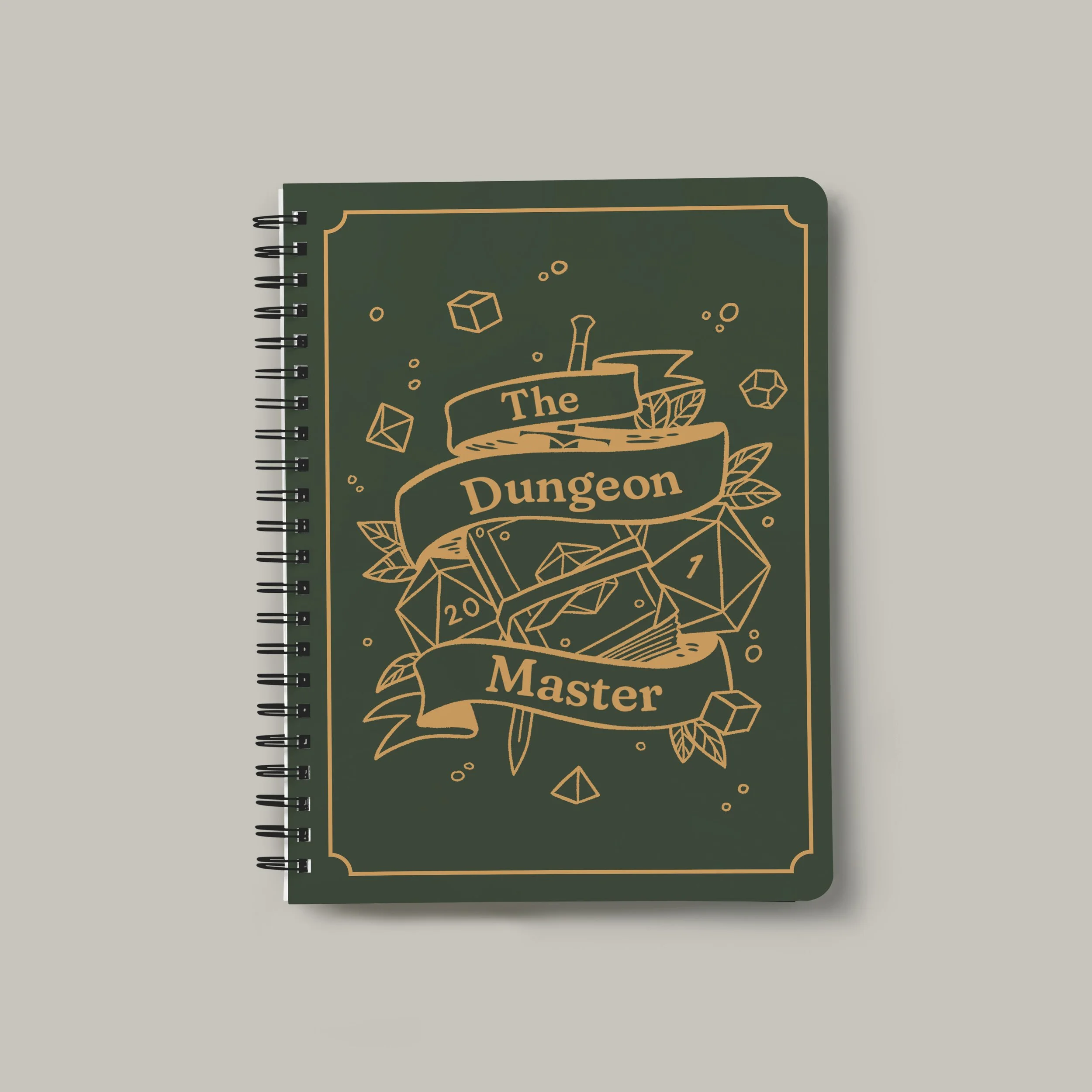 Dungeon Master - A5 Notebook